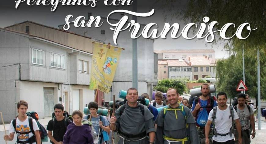 Camino de Santiago’22. Peregrinos con san Francisco